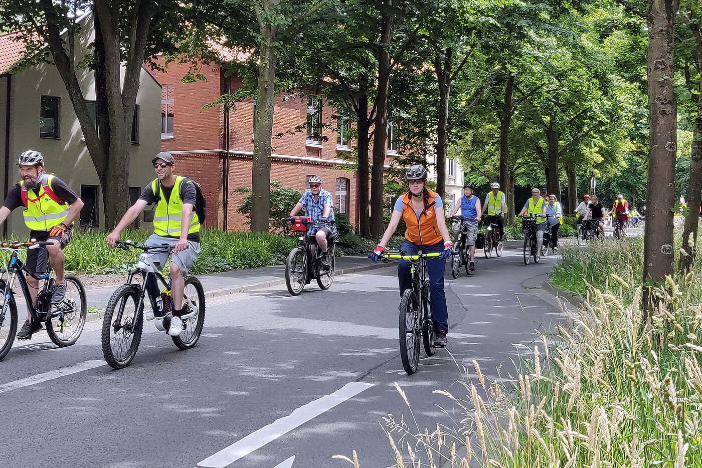 Tag des Fahrrads 2022 - Die Tour beginnt