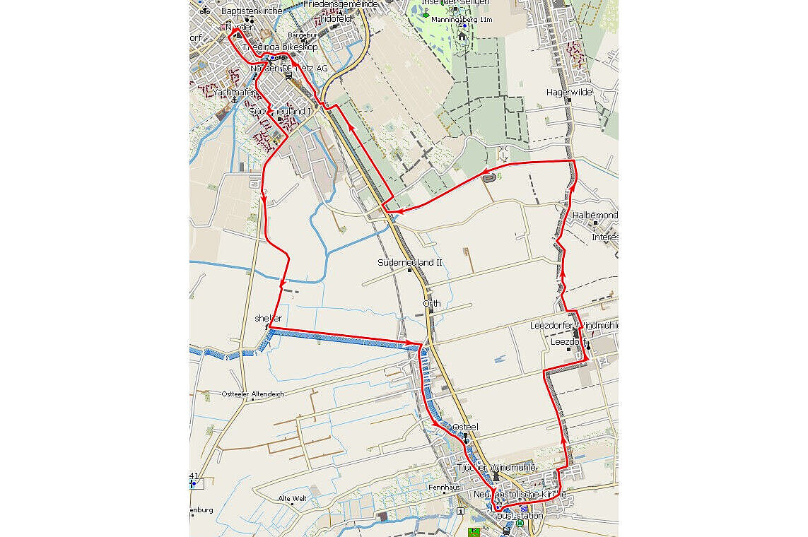Tour 3 Marienhafe Leezdorf