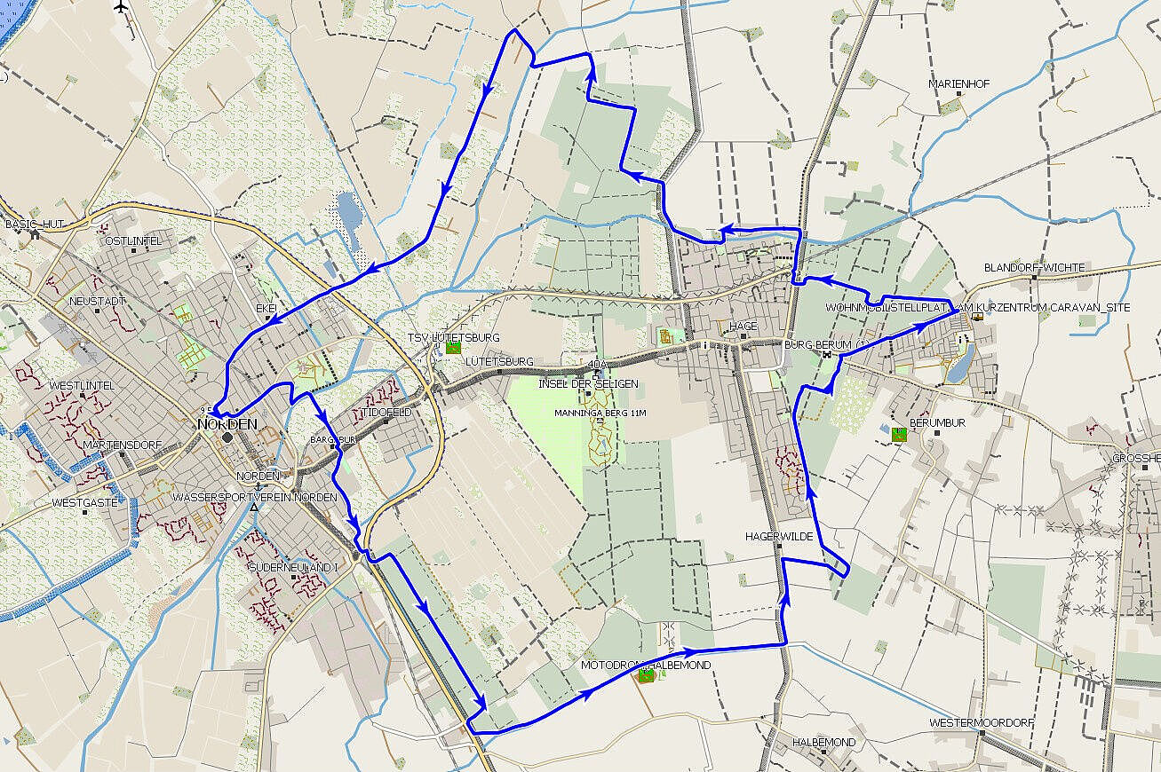 Streckenverlauf