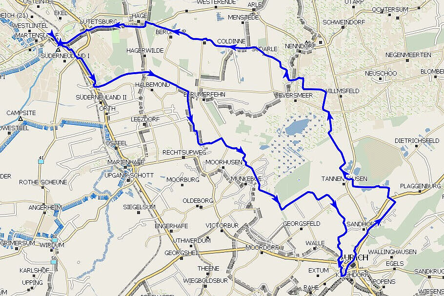 24. Juli 2022: Zum Ostfriesland-Äquator
