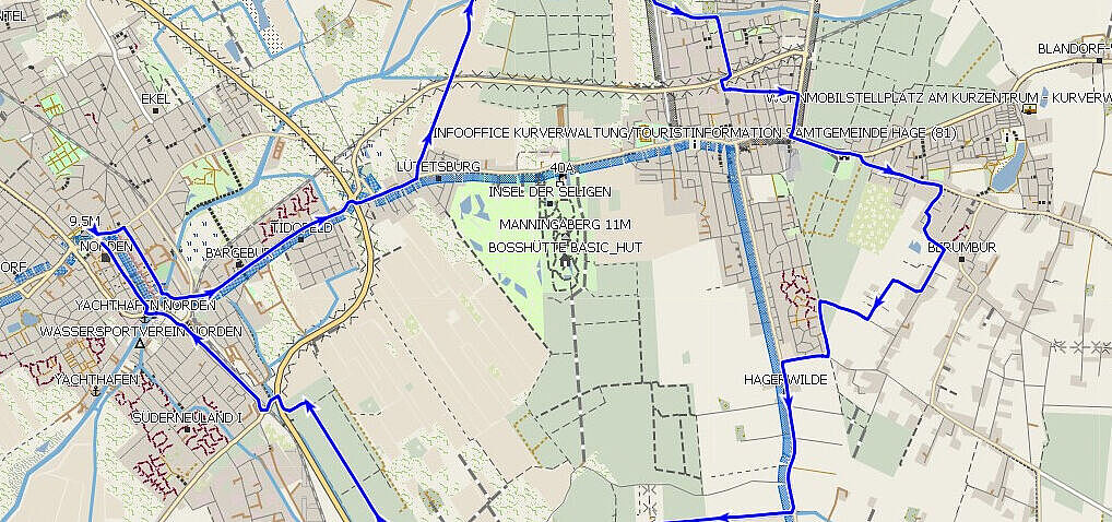 Nordholz-Holzdorf-Berumerfehnkanal