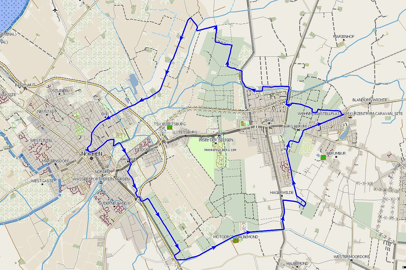 Streckenverlauf