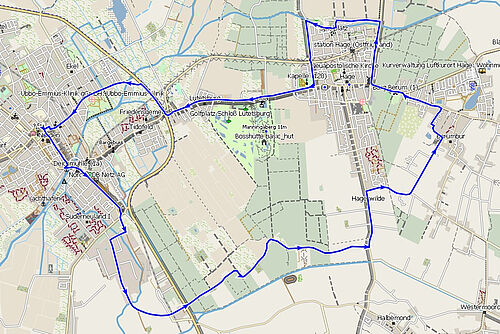 ADFC Norden - Holzdorf-Hage (23 km)